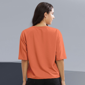 Women Graphic Printed Round Neck Cotton Oversized T-Shirt